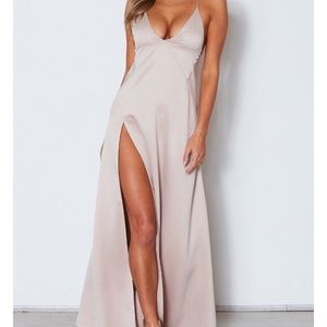White Fox Boutique Run Free Maxi dress